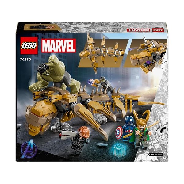Lego Marvel The Avengers vs The Leviathan