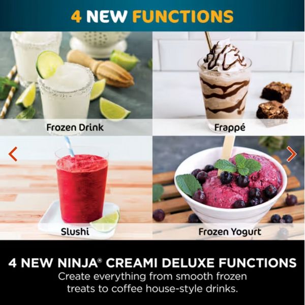 Ninja CREAMI Deluxe Ice Cream Maker