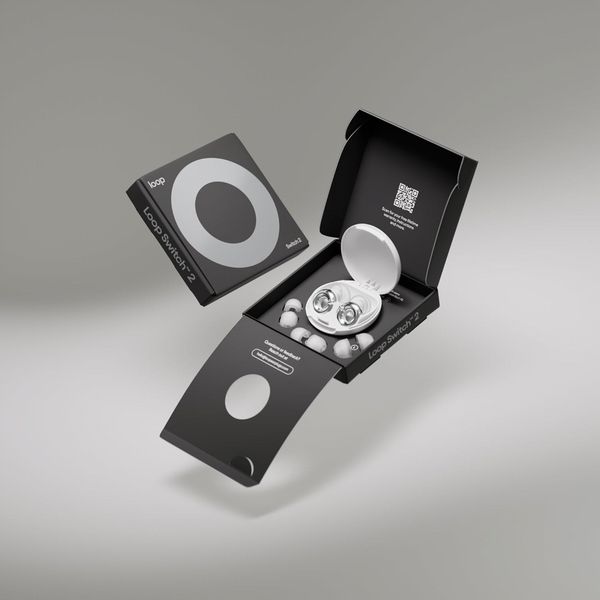 Loop Switch 2 Earplugs Silver