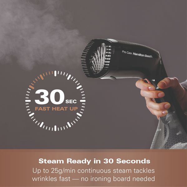 Hamilton Beach Procare Handheld Garment Steamer