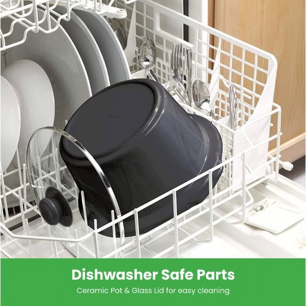 Hamilton Beach 1.8L Slow Cooker Black