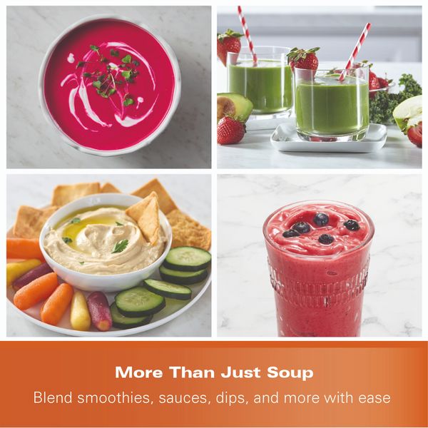 Hamilton Beach 3-in-1 Soup Maker, Smoothie Blender and Jam Maker - Grey