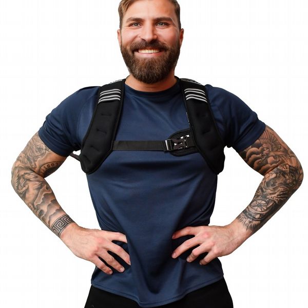 Urban Fitness X Shape Weighted Vest (10kg)