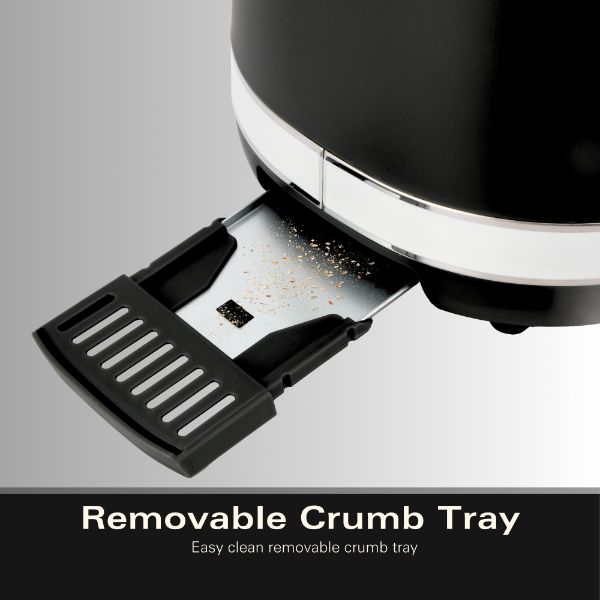 Hamilton Beach Ella Kettle & 2 Slice Toaster Bundle Black