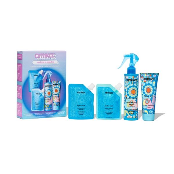Amika Moisture-Minded Hydration Routine Hair Care Set