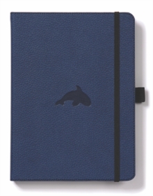 Dingbats* Wildlife A5+ Blue Whale Notebook - Dotted