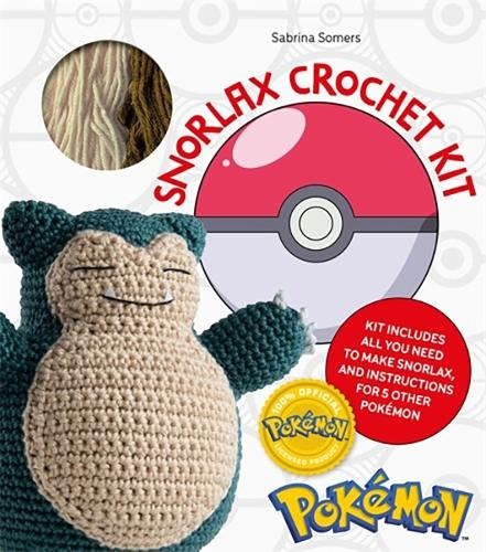 PokMon Crochet Snorlax Kit: Includes Materials to Make Snorlax and Instructions for 5 Other PokMon