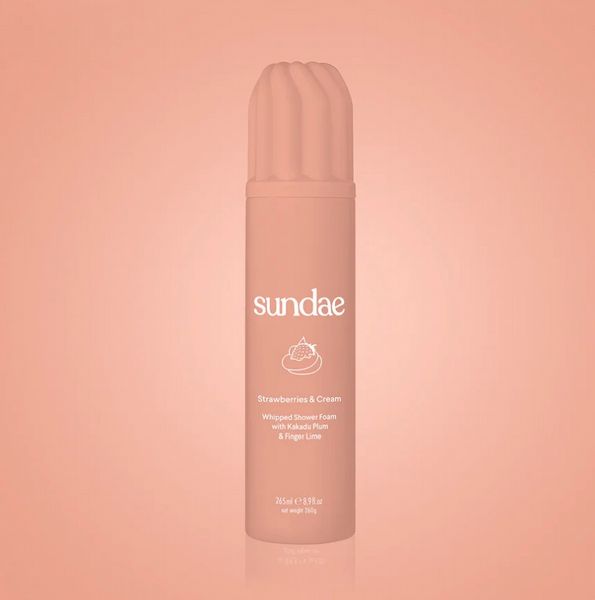 Sundae Whipped Shower Foam Strawberries & Cream