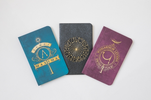 Harry Potter: Spells Pocket Journal Collection: Set of 3