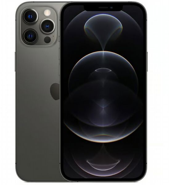 Refurbished Apple iPhone 12 Pro Max, 128GB, Graphite. Grade A