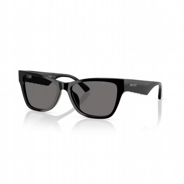 Jimmy Choo Black Frame With Polar Grey Lens - Size Small