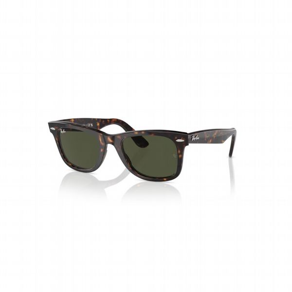 Rayban Wayfarer Tortoise with Green Lens