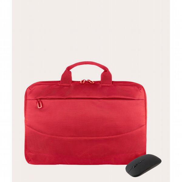 Tucano Idea Slim Laptop Bag with Wireless Mouse 39.6 cm (15.6
