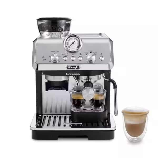 Delonghi La Specialista Arte Bean to Cup Manual Coffee Machine Silver
