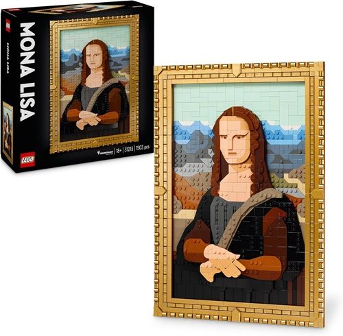 Lego Art Mona Lisa Painting Set