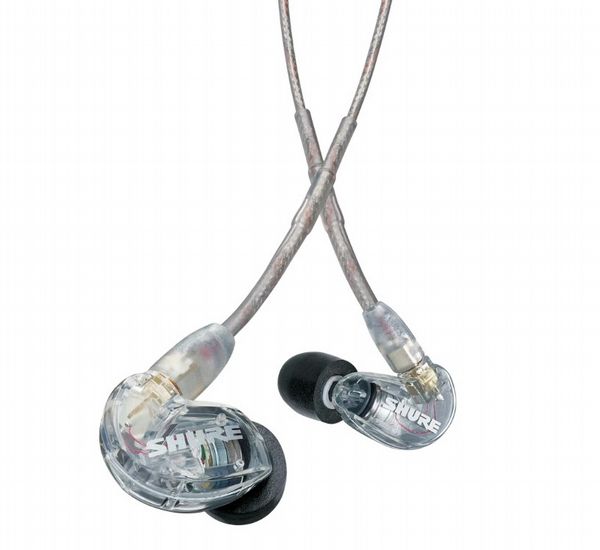 Shure SE215 Pro Professional Sound Isolating Earphones Clear