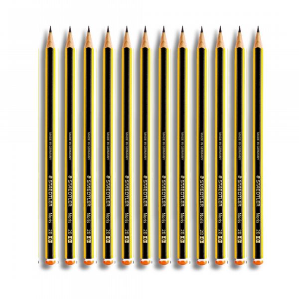 Staedtler Noris 120 Pencil 2B 120-2B - Pack of 12