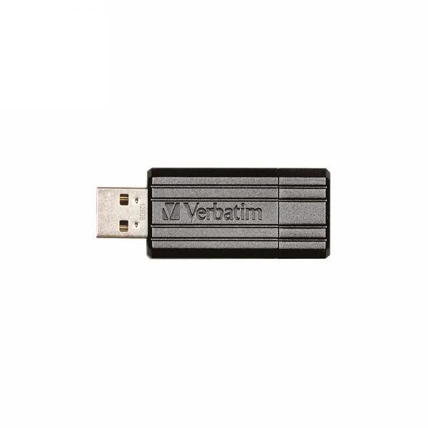 Verbatim Store N Go Pinstripe USB 2.0 Drive 128GB Black 49071