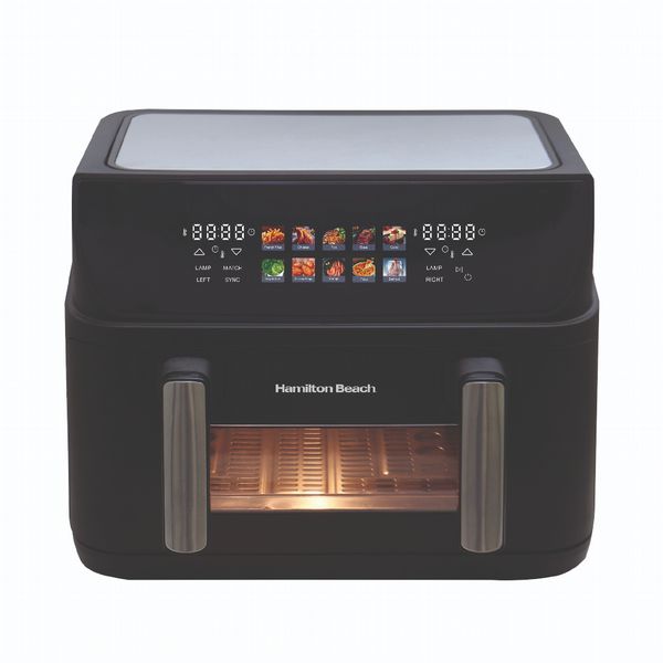 Hamilton Beach 10L FlexiZone Dual Drawer Air Fryer