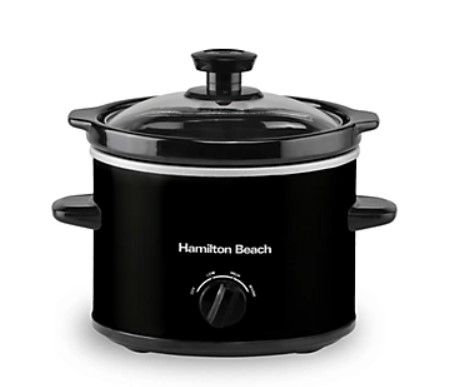 Hamilton Beach 1.8L Slow Cooker Black