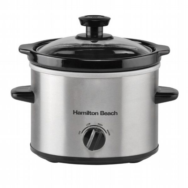 Hamilton Beach 1.8L Slow Cooker Silver