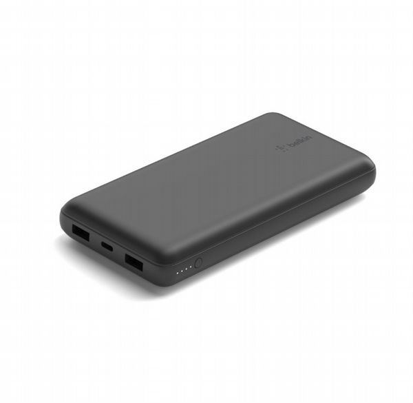 Belkin 20K Power Bank USB-A & C 15w Black