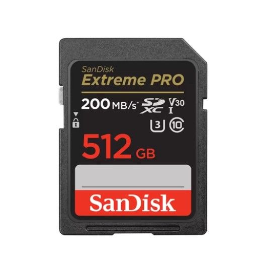 Sandisk FC Extreme PRO 512GB SD 200MB CL10