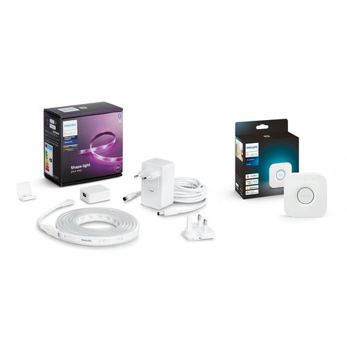 Philips Hue Lightstrip Plus V4 2m base with Bridge Start kit