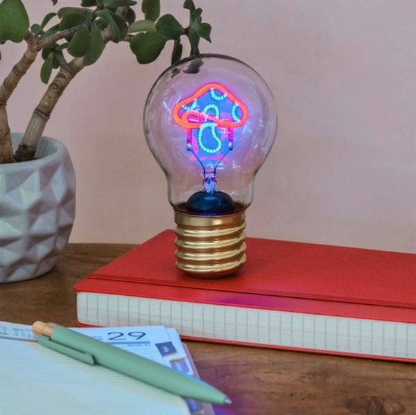 USB rechargeable light bulb lamp - Mushroom