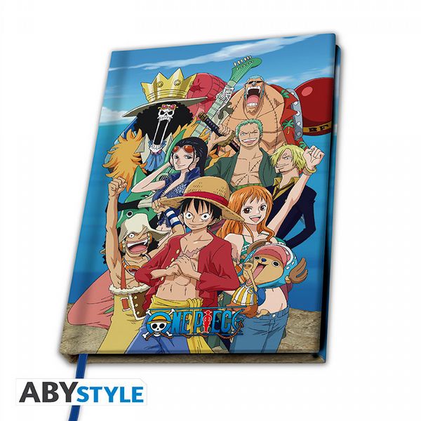 One Piece Straw Hat Crew A5 Notebook