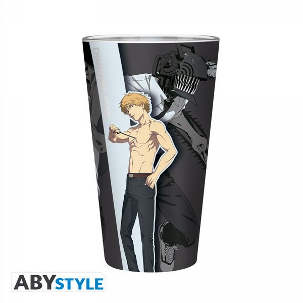 Chainsaw Man Trio 400ml Glass