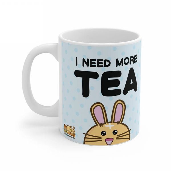 Fuzzballs More Tea 320ml Ceramic Mug