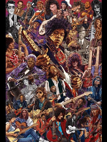 Legendary Guitarist 61 x 91.5cm Maxi Poster