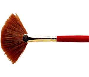 Winsor & Newton: Sceptre Gold Brush: Fan: No. 4