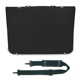 Mapac: A3 Academy Portfolio: Black: Shoulder Strap Included