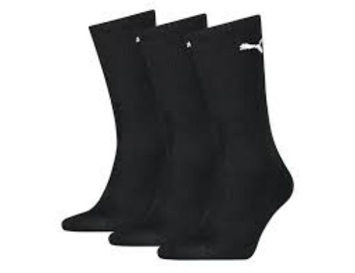 Puma Sport Lightweight Crew Sock (3 Pair) - Black