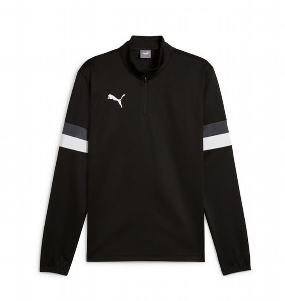 Puma teamRise 1/4 Zip Top (Black)